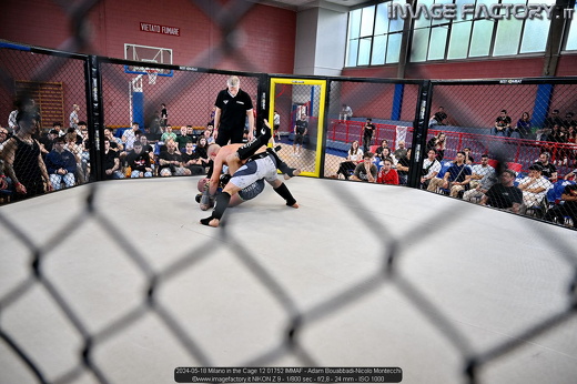 2024-05-18 Milano in the Cage 12 01752 IMMAF - Adam Bouabbadi-Nicolo Montecchi